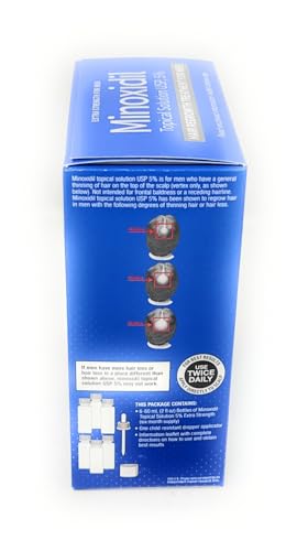 Men's Hair Regrowth Treatment with Minoxidil 5% - 6-Month Supply