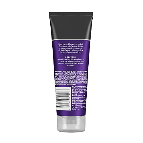 John Frieda Frizz Ease Secret Weapon Touch-Up Cr?me - Anti-Frizz Styling Cream for Smooth, Frizz-Prone Hair, 4 Oz