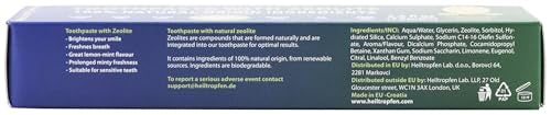 Zeolite Toothpaste 2.5 Fl Oz Pack of 3 Fluor-Free Natural Mineral Oral Care