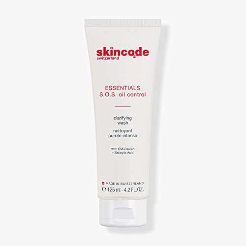 Oil Control Clarifying Face Cleanser with Salicylic Acid & Kaolin - Pore-Refining, Breakout-Reducing Skin Wash