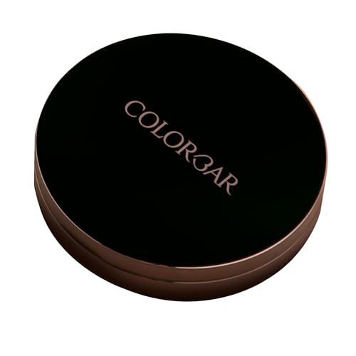 Colorbar Perfect Match Compact 002 Nude Beige - Pressed Powder Foundation with Hyaluronic Acid & Vitamin E (Light-Medium Coverage) 0.3 oz