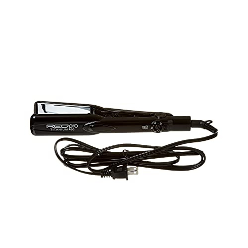 Pro Titanium Flat Iron 1.5 Inch Hair Straightener for Silk Press & Frizz Control
