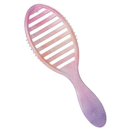 Tangle Teezer Chrome Ultimate Detangler Brush for Wet & Dry Hair, Eliminates Knots & Reduces Breakage for Straight to Curly Hair Types, Champagne Gold