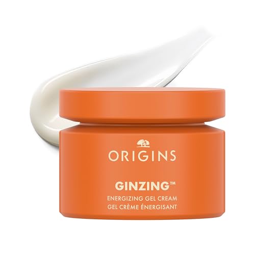 Origins GinZing Energizing Gel Cream | Face Moisturizer for Radiance and Glow | With Vitamin C, Niacinamide, Ginseng, and Caffeine
