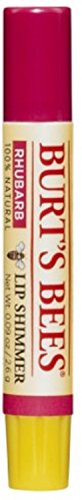 Lip Gloss Set with Rhubarb Shade – Hydrating Lip Shimmer Pack of 5