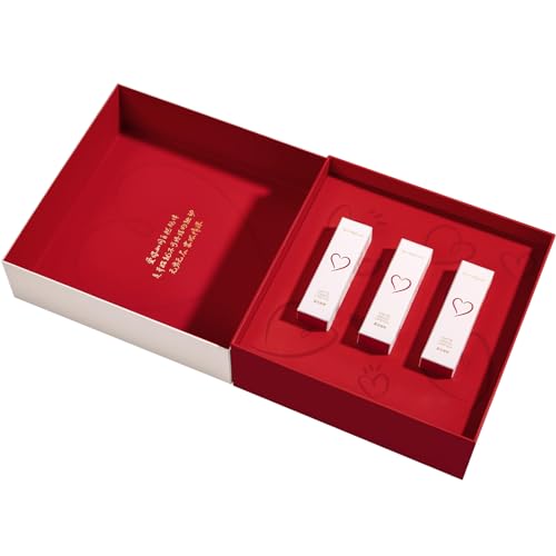 CARSLAN Valentine's Day Gift Matte Lipstick Set Hydrating Lip Color Makeup, Highly Pigmented Lipstick with Moisturizing Formula, Lightweight, Smooth (3count)