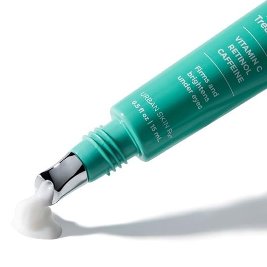 Dark Circle Eye Treatment Cream with Caffeine & Hyaluronic Acid – Brighten & Smooth Under-Eyes, 0.5 Oz