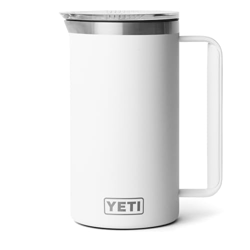 YETI Rambler 34 oz Insulated Pitcher White with MagSlider Lid