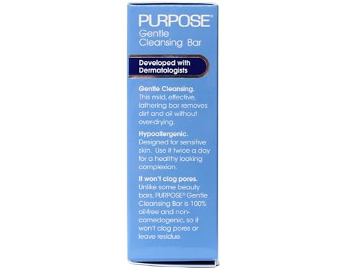 Purpose Gentle Cleansing Bar Almond - Sensitive Skin, 3.6 oz, Pack of 1