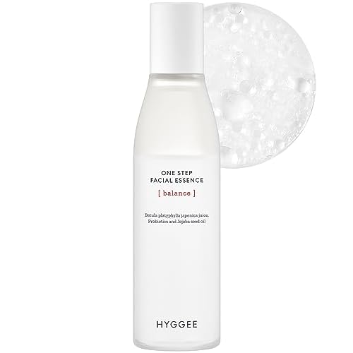 Onestep Facial Essence - Bi-Phase Hydrating Korean Toner with Birch Sap and Probiotics - Water and Oil Essence, 3.9 fl.oz.