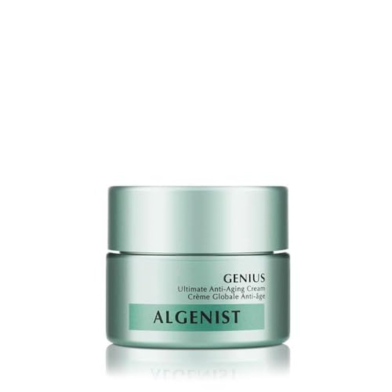 Algenist GENIUS Cleanse & Firm Set ? Melting Facial Cleanser (5 oz) + Face Cream (0.5 oz) ? Vegan Skincare with Alguronic Acid & Microalgae Oil for Radiance, Hydration & Smooth Texture
