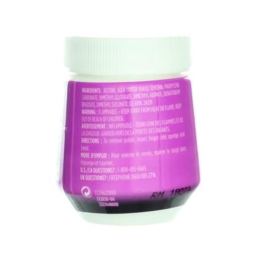 Cutex Nail Polish Remover Twist & Scrub Sponge 1.75 oz - 2 Pack