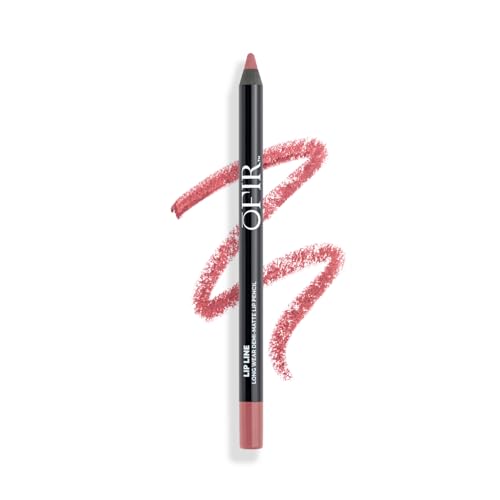 OFIR Longwear Demi-Matte Lip Pencil | Smudge-Proof, Easy Glide, Hydrating, Long-Lasting Color | Berry - Muted Plum Lip Liner Pencil | 0.042 OZ