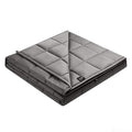 Cooling Weighted Blanket for Hot Sleepers - Queen 60x80 20lbs Grey Variation