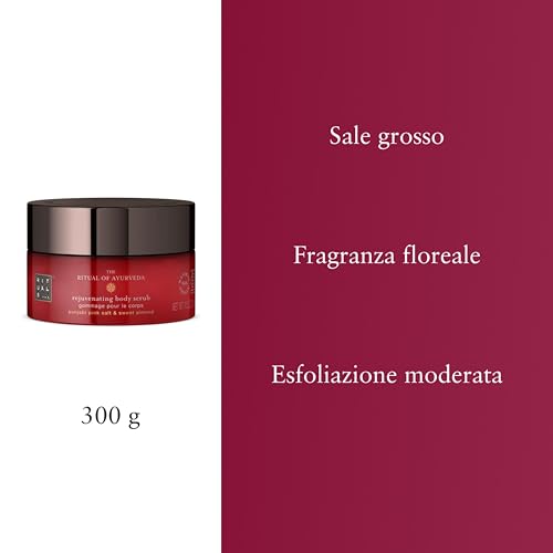 Exfoliating Body Scrub with Pink Salt & Sweet Almond - 10.5 Oz