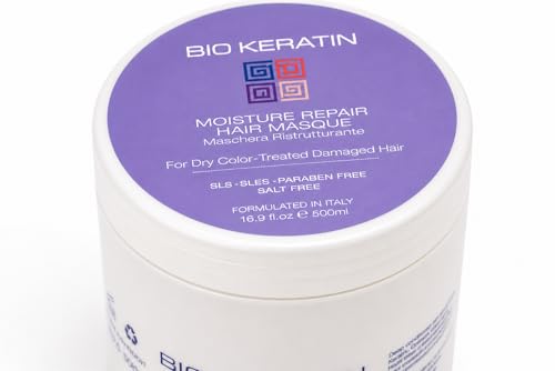 Moisture Repair Hair Mask - Nourishing Hair Treatment for Dry & Damaged Hair 16.9 Fl Oz