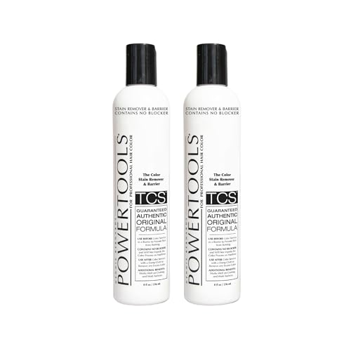 PowerTools TCS Color Stain Remover 10 oz - Barrier Cream for Hair & Skin Protection, Variation 2