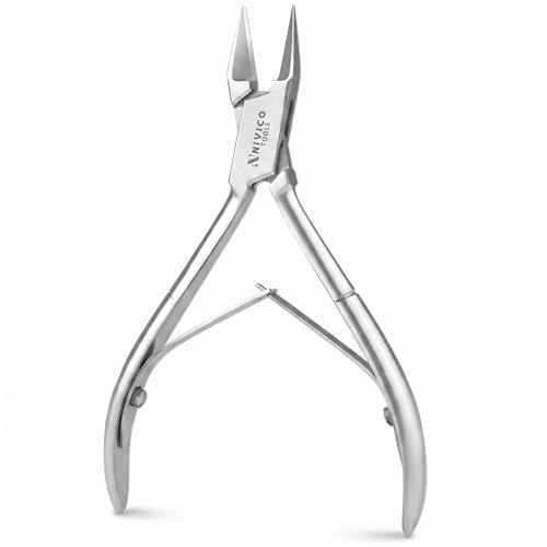 Ingrown Toenail Nipper - Surgical Stainless Steel Podiatry Trimmer for Thick Nails