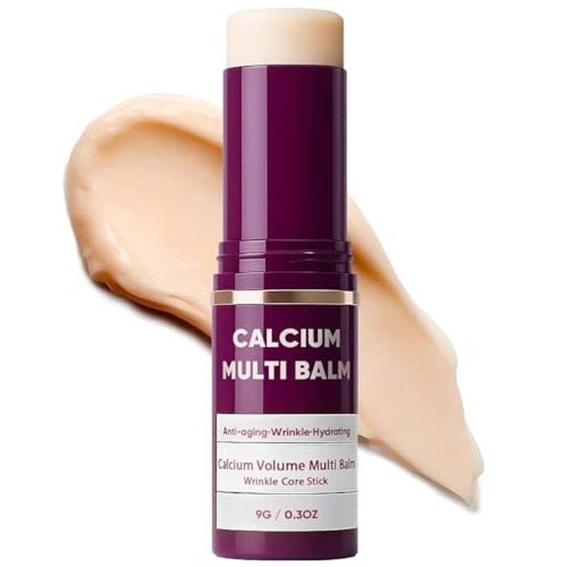 Calcium Multi Balm Stick, Anti-aging Firming & Sagging Anti Wrinkle Collagen Calcium Volume Multi Balm.(1Pcs)