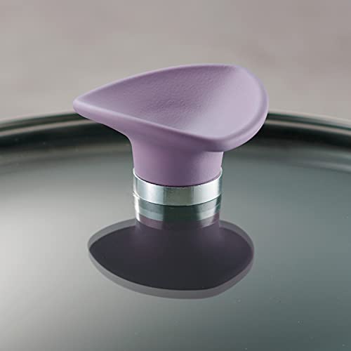 Tramontina Purple 14-Piece Ceramic Non-Stick Cookware Set with Lids
