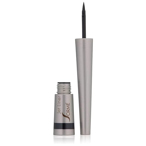 SORM? Jetliner Liquid Eyeliner - Fast Dry, No Smearing, Smudge Proof Eyeliner - Smooth & Stable Control Black Eye Liner - Long Lasting Natural Eyeliner - Perfect for Natural and Cat Eye Looks