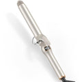 1.25 Inch Ceramic Curling Iron - Loose Wave Curling Wand for Medium & Long Hair - Dual Voltage, Gold, Variation of 1 1/4 Inch