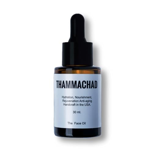 Thammachad Face Oil ? 8 Premium Botanical Oils for Radiance, Anti-Aging, Deep Hydration & Glow boost ? 100% Natural Blend | Non-Comedogenic ? Lightweight for All Skin Types ? 30ml