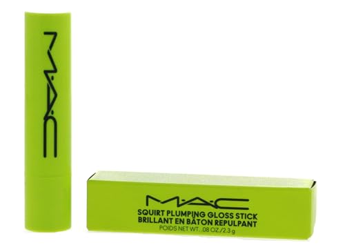 MAC Squirt Plumping Lip Gloss Stick - Shade 15 Like Squirt Lime Green 0.08 oz
