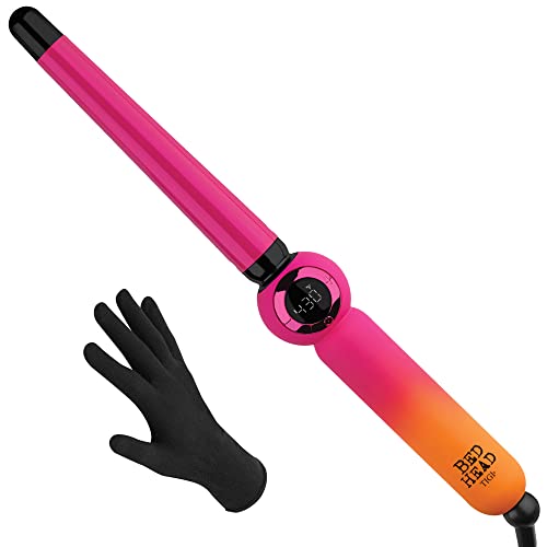 Bed Head Rock N' Waver Digital Tapered Curling Wand 0.75-1 Inch - Natural-Looking Waves