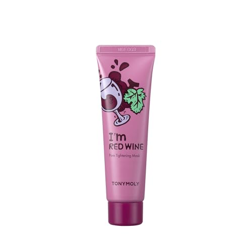 TONYMOLY Mulled Wine Mask & Body Serum Set ? Holiday Skincare Gift, Secret Santa Gift, or White Elephant Exchange Idea, 4-Piece Hydrating & Pore Refining Set