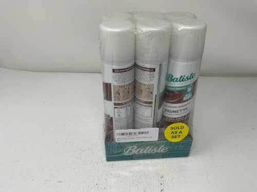 Dry Shampoo for Brunette Hair - Batiste Medium Dark 6.73oz (6 Pack)