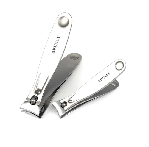 Apexay Solingen Germany Professional Nail Clipper Set Large & Small - Heavy Duty Surgical Steel