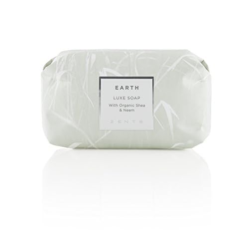 Zents Age-Defying Probiotic Lotion & Triple-Milled Luxe Bar Soap Set (Earth Fragrance) | Moisturizing Lotion with Hyaluronic Acid & Organic Shea Butter | With Organic Shea Butter | 6.4 fl oz & 5.7 oz