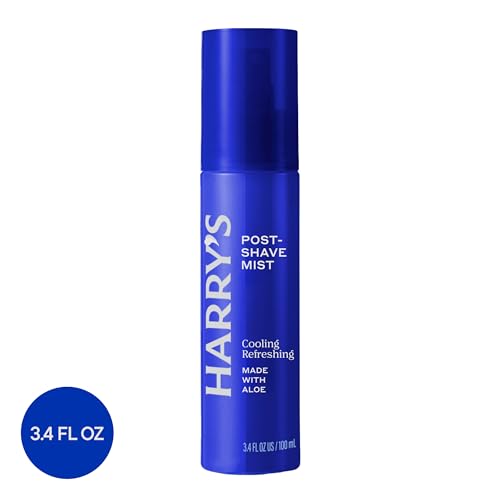 Harry's Post-Shave Mist for Men with Aloe, Eucalyptus, and Tea Tree - (2 Pack) 3.4 fl oz - Soothes and Hydrates Skin After Shaving