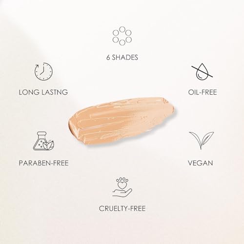 Liquid Magic Concealer Natural Light 1 Count - Full Coverage Under Eye & Blemish Concealer