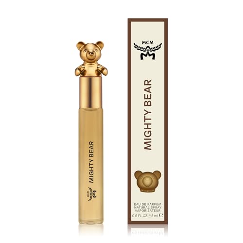 Mighty Bear Eau de Parfum Travel Spray - Amber Woody Floral Fragrance