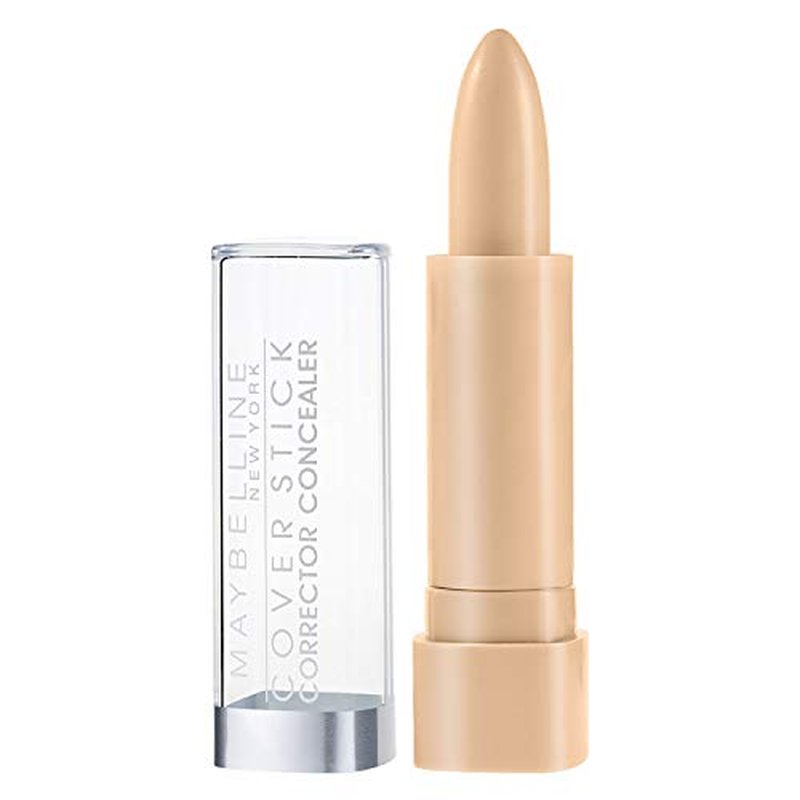 Maybelline New York Cover Stick Corrector Concealer Ivory and Medium Beige, 0.16 oz. Each