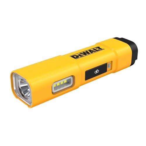 DEWALT Rechargeable LED Work Light with Magnetic Hook, USB-C, 1000 Lumens