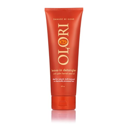 Leave-In Conditioner & Detangler for Curly Coily Wavy Hair - 8 oz