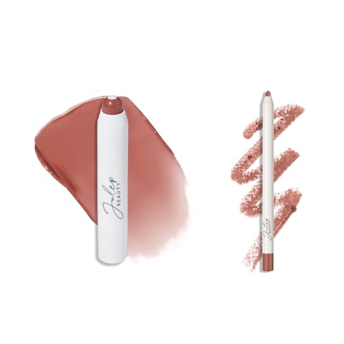 Julep Perfect Pair Lip Set - Tinted Lip Balm & Long-Lasting Lip Liner - 90's Neutral & Velvet Mauve