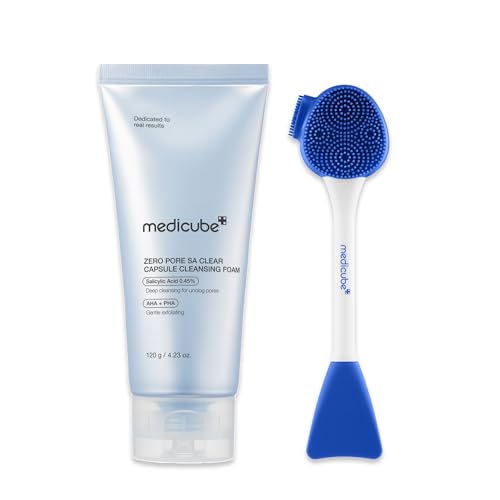 Deep Cleansing Capsule & Multi Pore Brush Set for Oily & Acne-Prone Skin