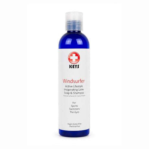 Keys Lime Saltwater Castile Body Wash & Shampoo 8 oz - Biodegradable & Hydrating