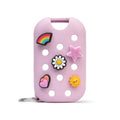 Touchland Crocs Hand Mist Case with 5 Jibbitz Charms - Sugarpop Pink