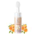 Collagen Cleansing Foam with Built-in Brush ? Moisturizing, Nourishing & Purifying Face Wash with Botanical Extracts for All Skin Types, Light Citrus Scent, 150 ml / 5.07 fl oz