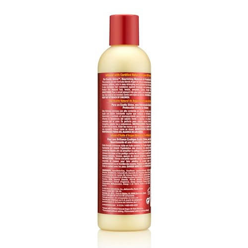 Creme of Nature Argan Oil from Morocco Creamy Oil Moisturizing Hair Lotion, Restores Moisture, Softness, Controls Frizz & Breakage, 8.45 fl oz