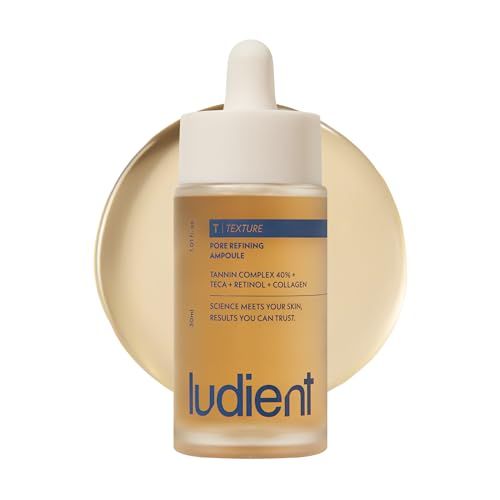 Korean Retinol Serum for Face - Pore Minimizer & Sebum Control, 1.01 Fl Oz