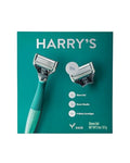 Men's Shaving Kit with Razor Handle, 9 Blade Refills & Shave Gel