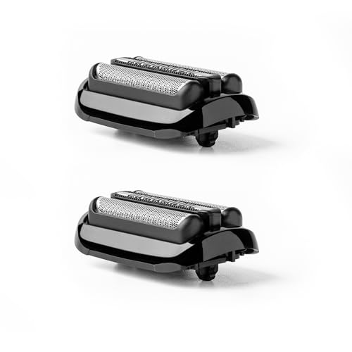 Black 53B Replacement Blade Head for Braun Series 5 & 6 Electric Shavers - Compatible with 5018S 5020S 5035s