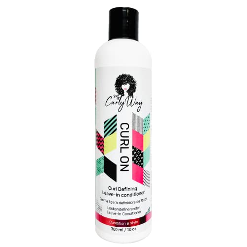 Leave-In Conditioner for Curly Hair - Hydrating Vegan Curl Moisturizer 10 Oz