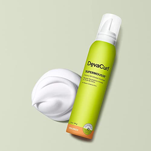DevaCurl SuperMousse Non-Crunch Volumizer with Superfruits - 5 fl oz